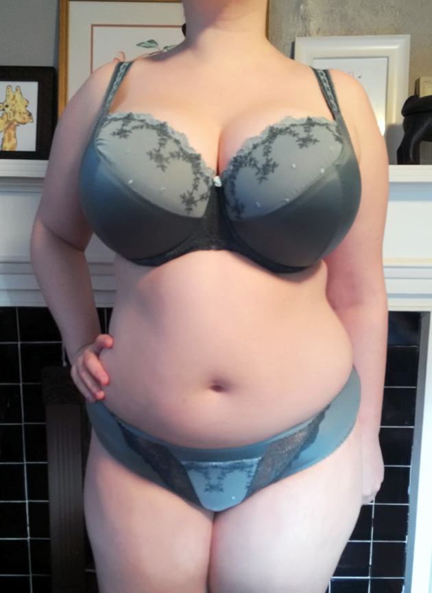 Full Bust Lingerie Review: The Selena Bra Balconette by Kris Line