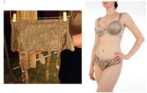 Alexandra Waist Cincher (left) Bra and Classic Brief from harlowandfox.co.uk (right)