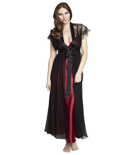 Diva Chiffon Robe
