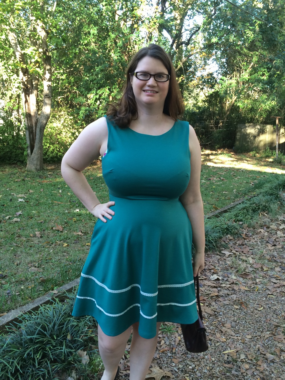 Full Bust Friendly Dress Review: The Coquette Dress in Jade by Fleet ...